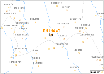 map of Matajey