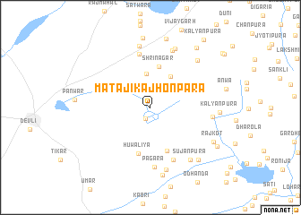 map of Mātāji ka Jhonpara