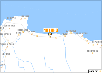 map of Matako