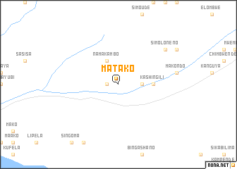 map of Matako