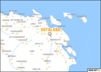 map of Matalaba