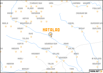 map of Matalao