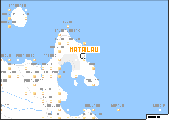 map of Matalau