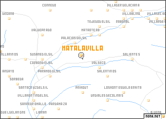 map of Matalavilla