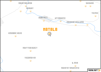 map of Matala