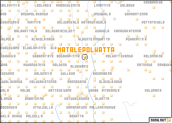 map of Matale Polwatta