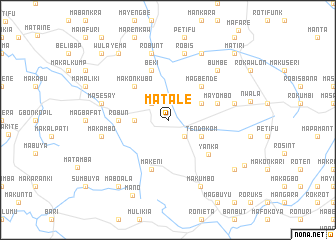 map of Matale