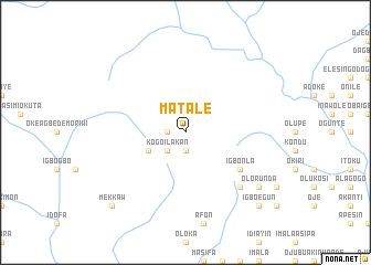 map of Matale