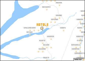 map of Matale