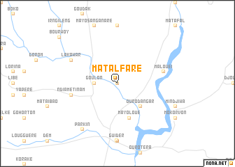 map of Matalfaré