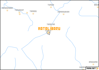 map of Matali Baru