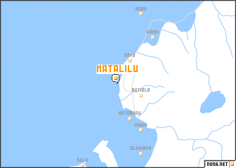 map of Matalilu