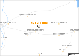 map of Matallana