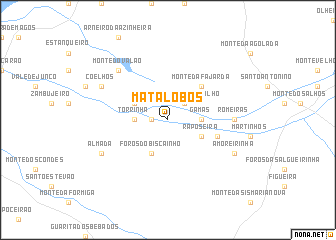 map of Mata Lobos