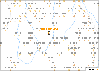 map of Matamasi