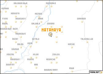 map of Matamaya