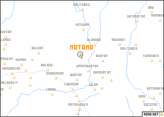 map of Matama