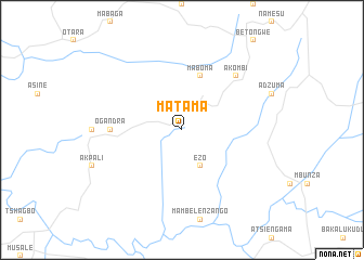 map of Matama