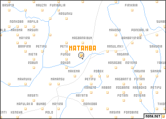 map of Matamba