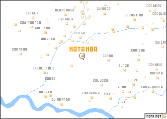 map of Matamba