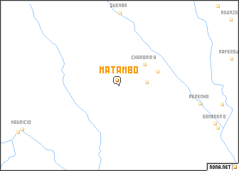 map of Matambo