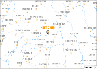 map of Matambu