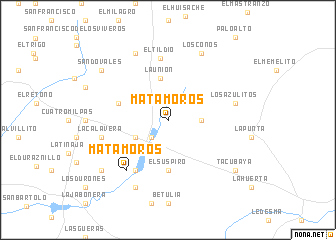 map of Matamoros