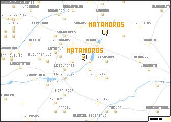 map of Matamoros