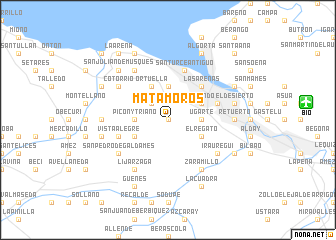 map of Matamoros