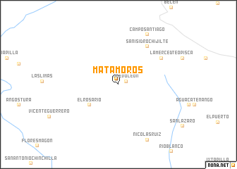 map of Matamoros