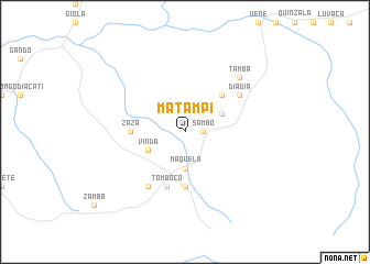 map of Matampi