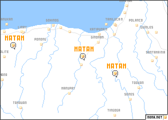 map of Matam