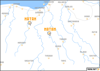 map of Matam