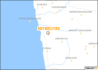 map of Matancitas