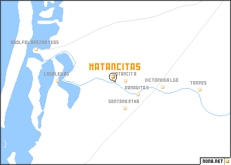 map of Matancitas