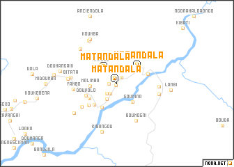 map of Matandala