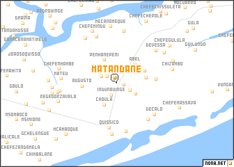 map of Matandane