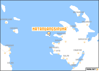 map of Matandang Siruma