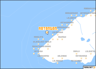 map of Matandan