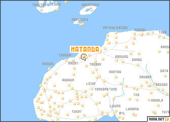 map of Matanda