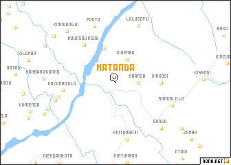 map of Matanda