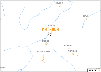 map of Matanda