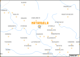 map of Matandela