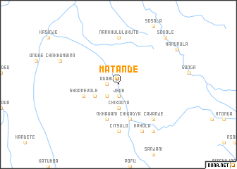 map of Matande