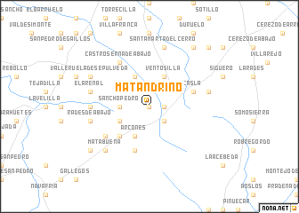 map of Matandrino