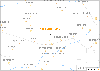 map of Mata Negra