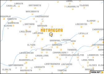 map of Mata Negra