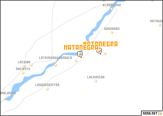 map of Mata Negra