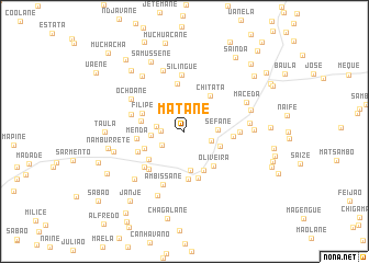 map of Matane