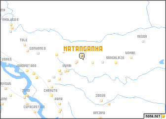 map of Matanganha